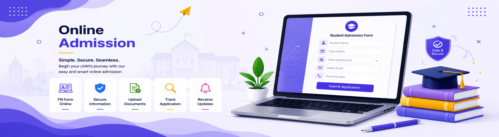 Online Admission Service Banner